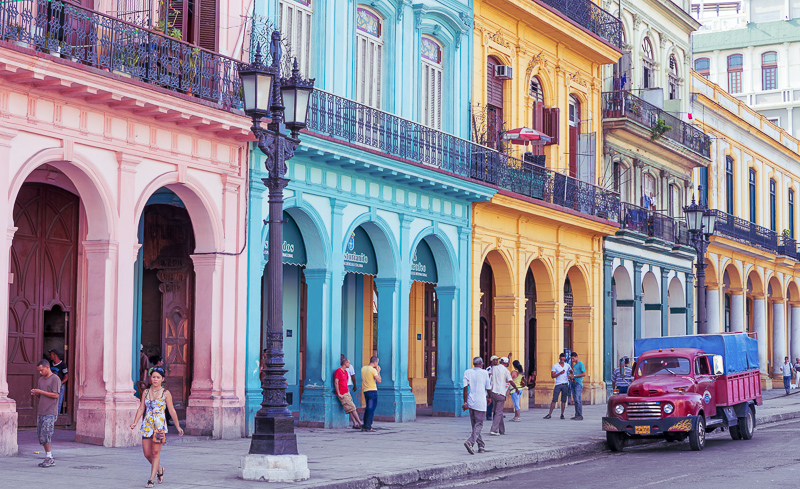 A street in Old Havana, Cuba